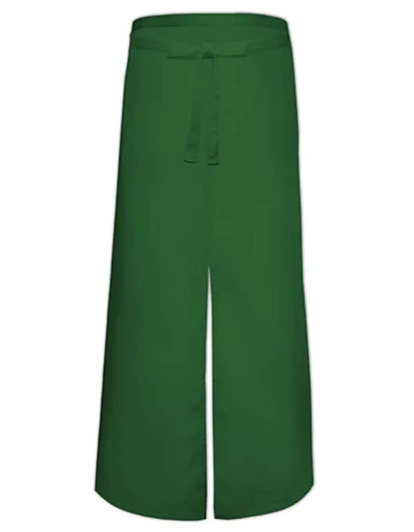 Bistro Apron With Split - Bottle Green