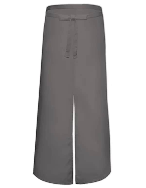 Bistro Apron With Split - Dark Grey (ca. Pantone 431)