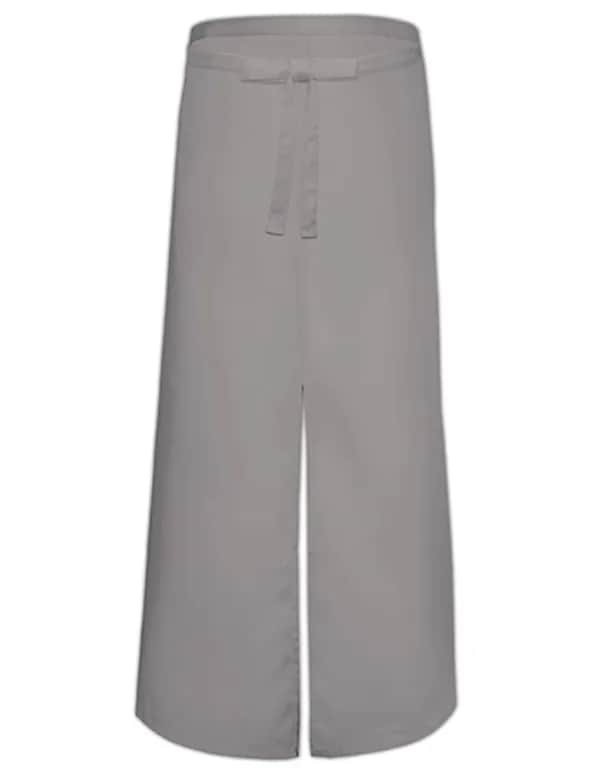 Bistro Apron With Split - Mouse Grey