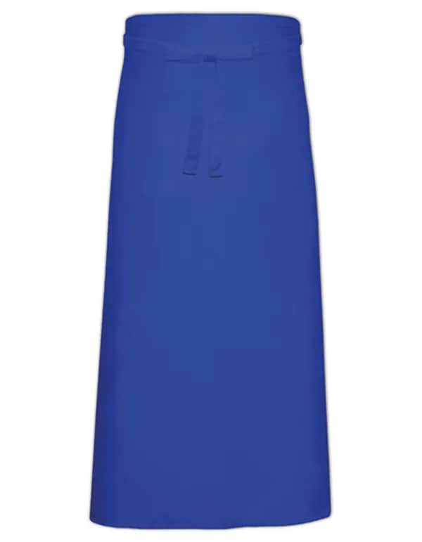 Bistro Apron With Front Pocket - Royal