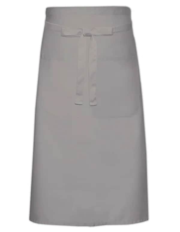 Cook´s Apron With Pocket - Mouse Grey