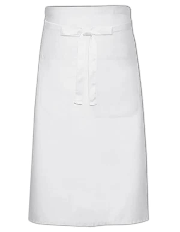 Cook´s Apron With Pocket - White