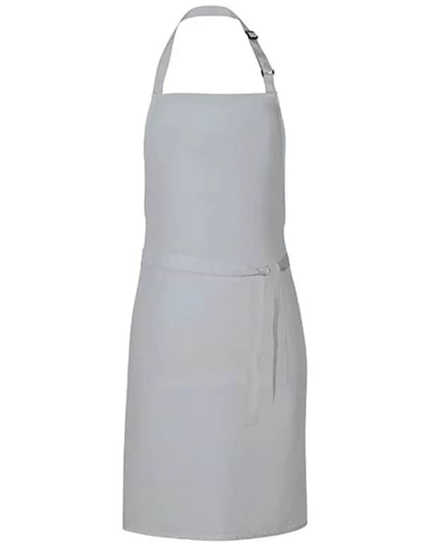 Grill Apron - Pale Grey (Silver) (ca. Pantone 428)