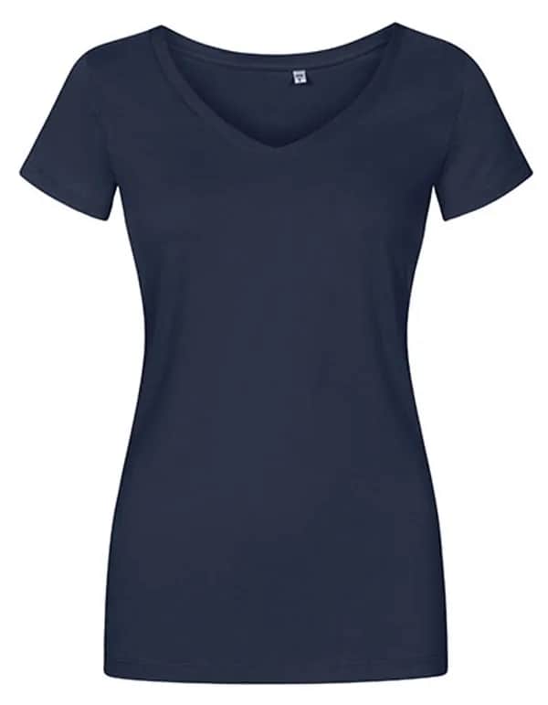 Women´s V-Neck T-Shirt - French Navy