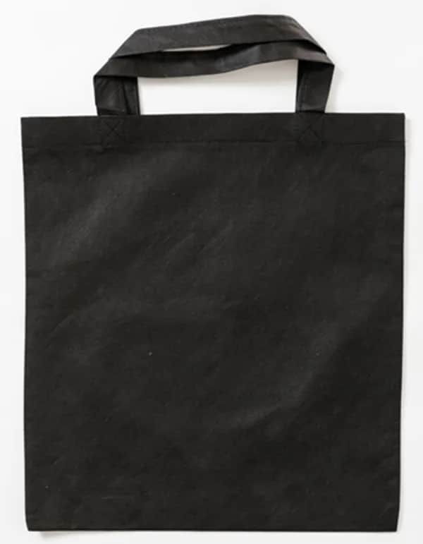 PP Shopper Bag Short Handles - Black