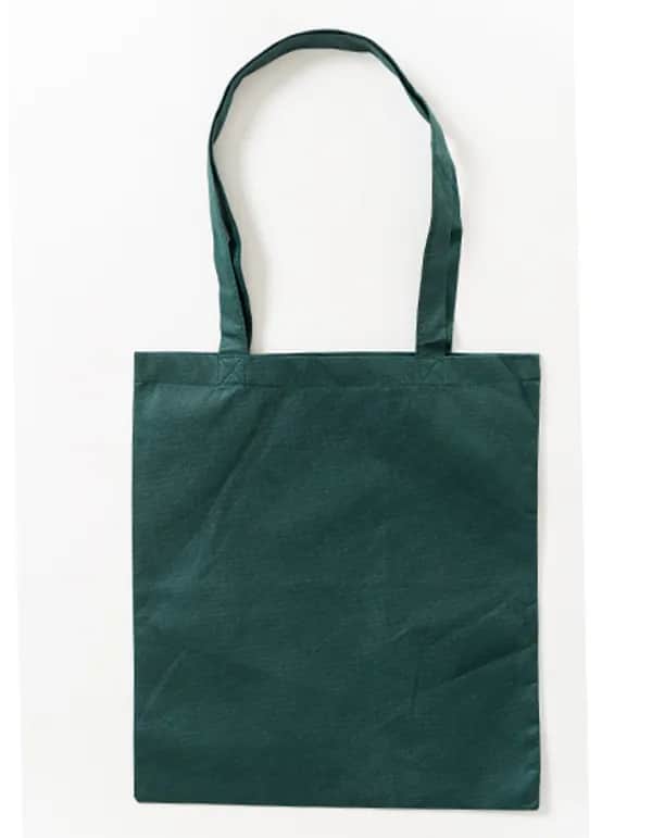 PP Shopper Bag Long Handles - Dark Green (ca. Pantone 3302U-HKS 56)