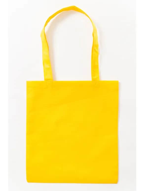 PP Shopper Bag Long Handles - Yellow (ca. Pantone 115U-HKS 04)