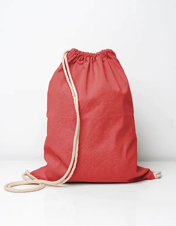 Recycled Gymbag - Red (ca. Pantone 200C)