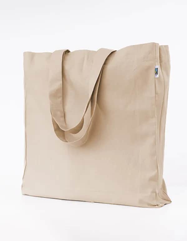 Fairtrade Cotton Oversized Bag - Natural