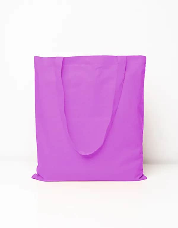 Cotton Bag Long Handles - Pink (ca. Pantone 225C)
