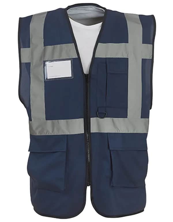 Multi-Functional Executive Waistcoat - Navy