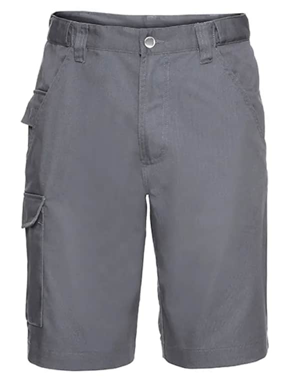 Workwear Polycotton Twill Shorts - Convoy Grey (Solid)