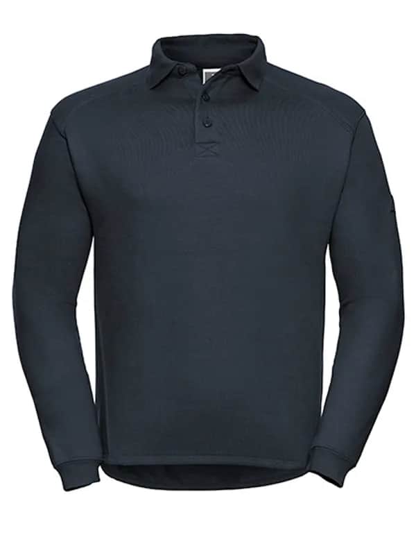 Heavy Duty Workwear Collar Sweatshirt - French Navy