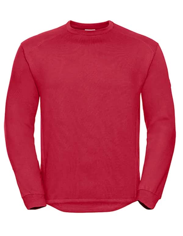 Heavy Duty Workwear Sweatshirt - Classic Red