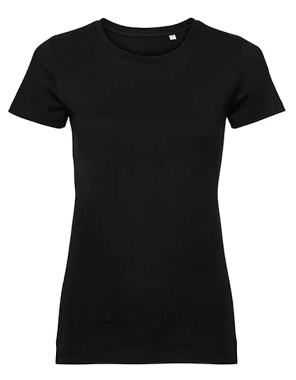 Ladies`Pure Organic T - Black
