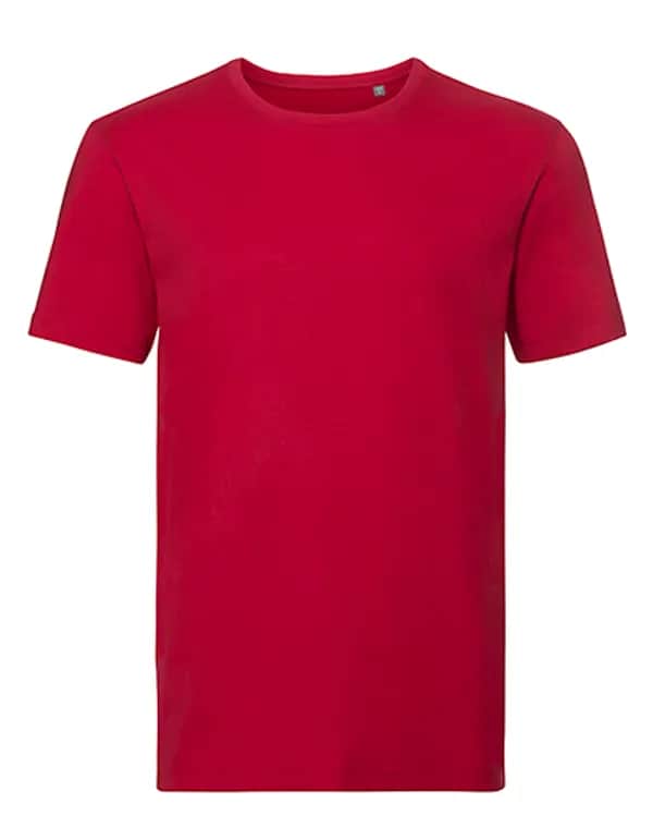 Men`s Pure Organic T - Classic Red