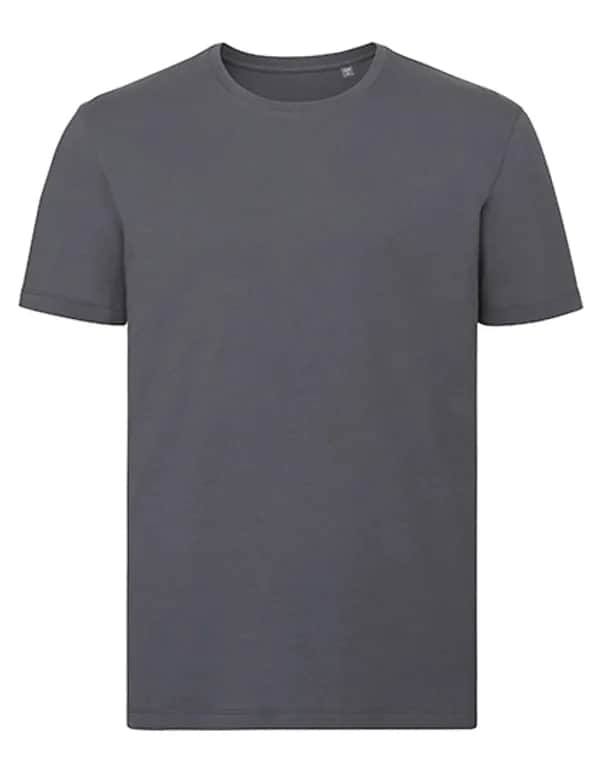 Men`s Pure Organic T - Convoy Grey (Solid)