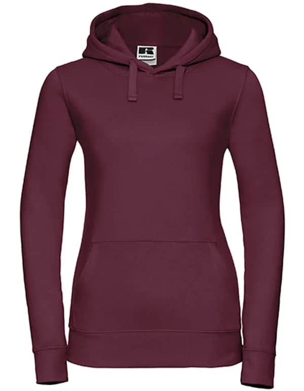 Ladies´ Authentic Hooded Sweat - Burgundy