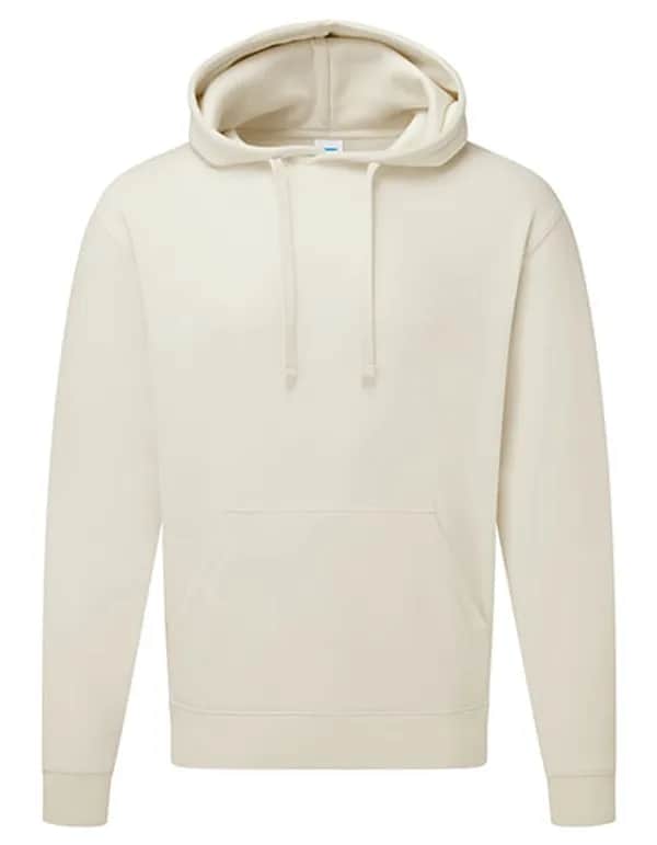 Mens Authentic Hooded Sweat - Natural