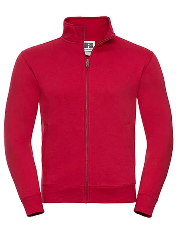 Mens Authentic Sweat Jacket - Classic Red