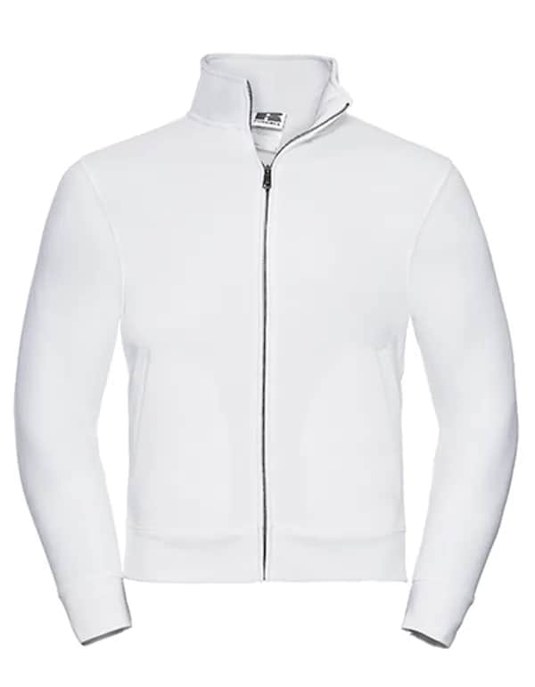 Mens Authentic Sweat Jacket - White