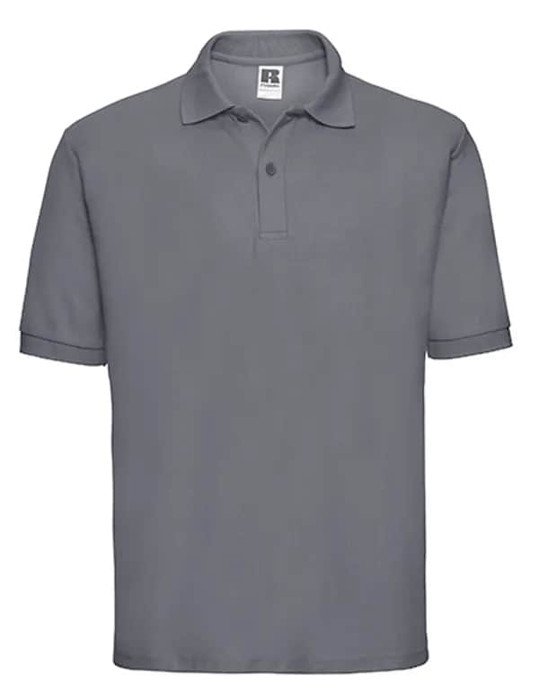 Mens Classic Polycotton Polo - Convoy Grey (Solid)
