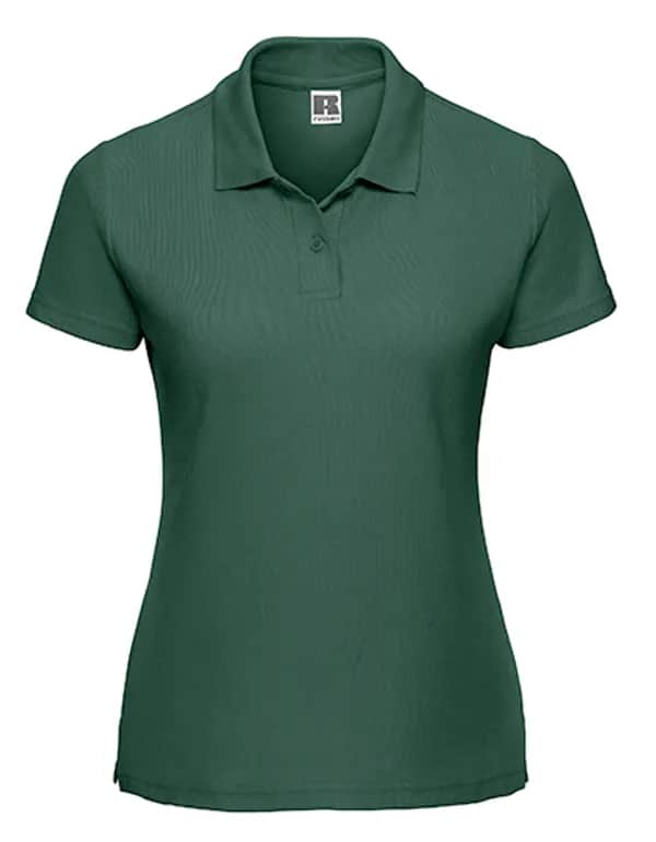 Ladies Classic Polycotton Polo - Bottle Green