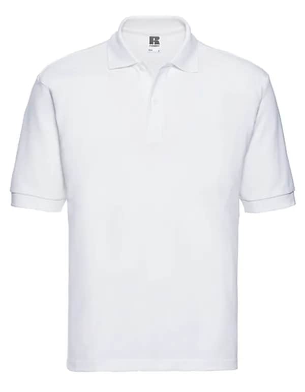 Mens Classic Polycotton Polo - White