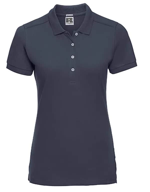Ladies Fitted Stretch Polo - French Navy