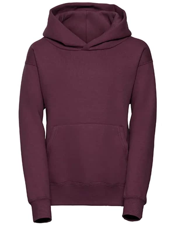 Kids Hooded Sweatshirt - Burgundy