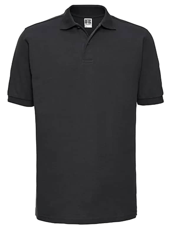 Hardwearing Polycotton Polo - Black
