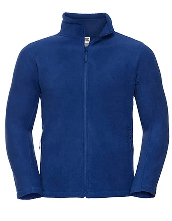 Men´s Full Zip Outdoor Fleece - Bright Royal