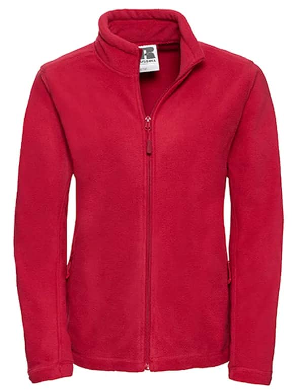 Ladies´ Full Zip Outdoor Fleece - Classic Red