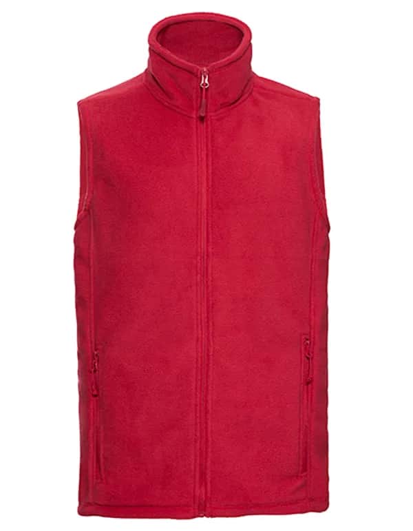 Men´s Outdoor Fleece Gilet - Classic Red