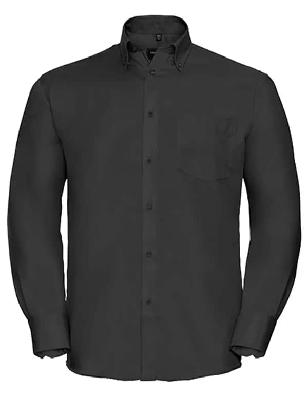 Mens Long Sleeve Classic Ultimate Non-Iron Shirt - Black