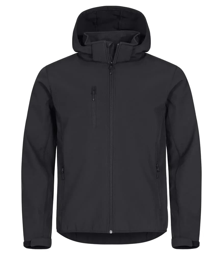 Classic Softshell Hoody - Black