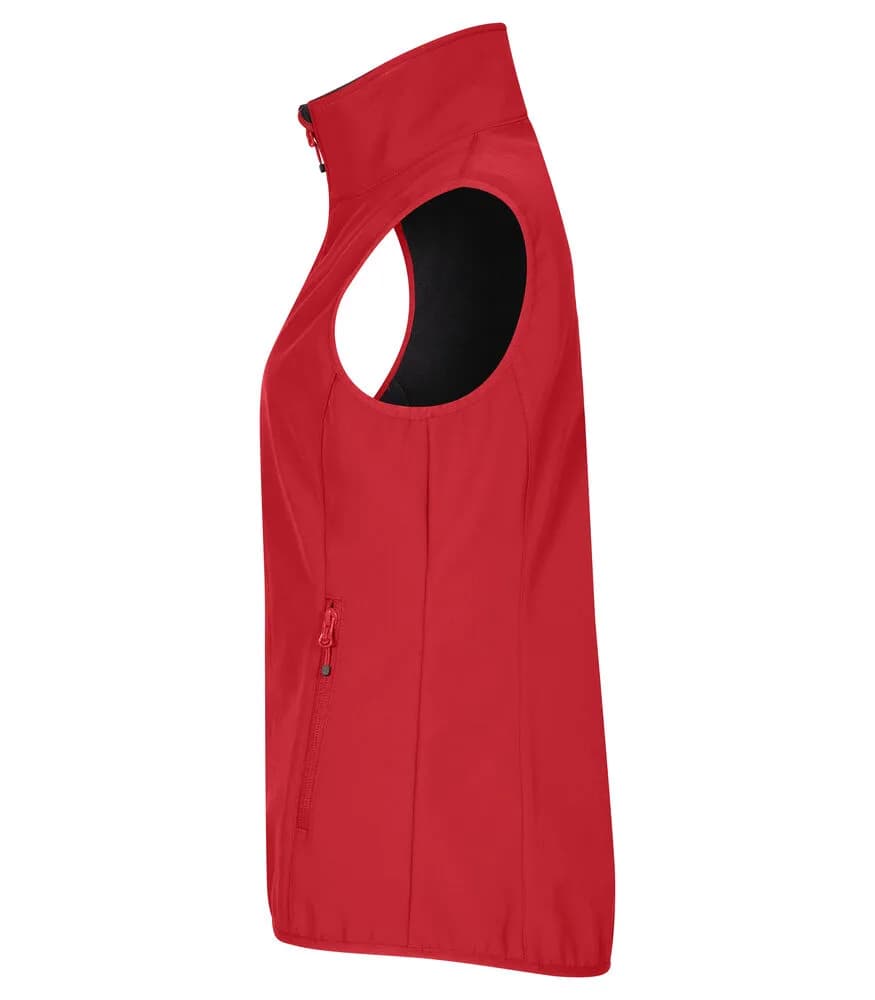 Classic Softshell Vest Women - Red