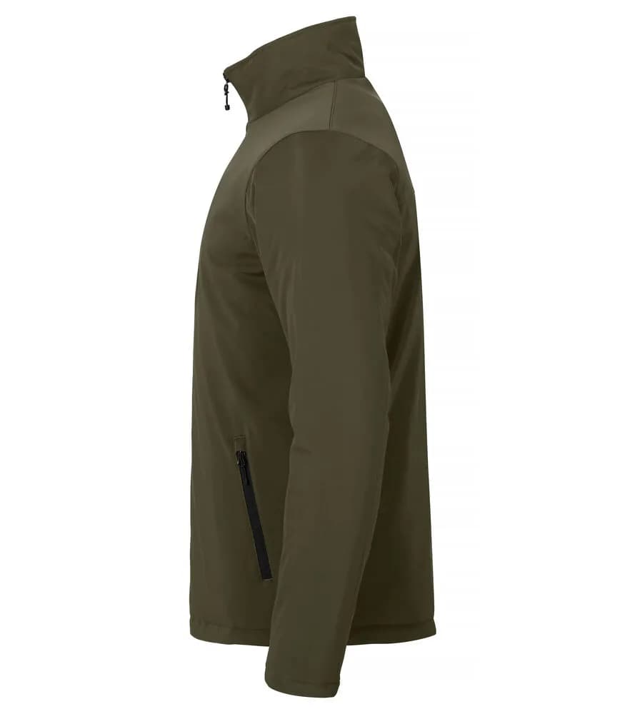 Padded Softshell Jacket - Fog Green