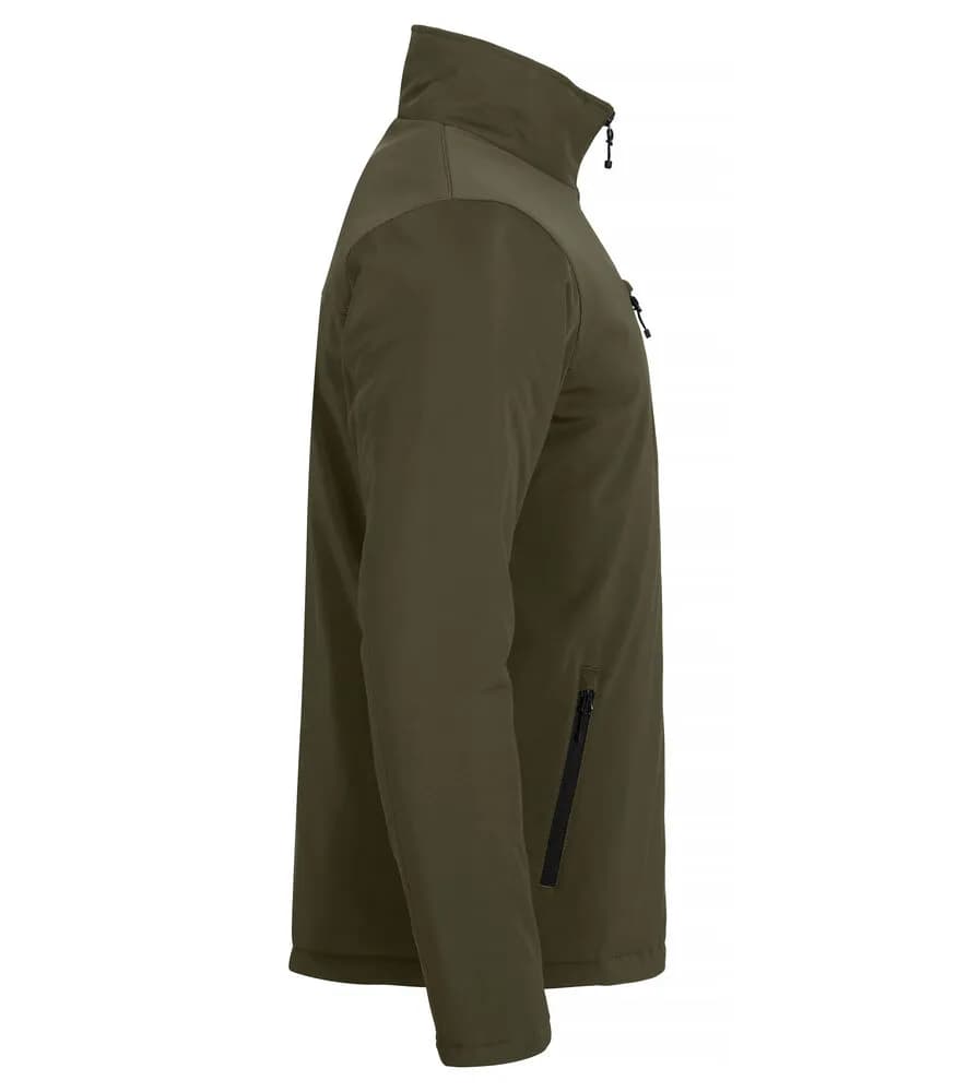 Padded Softshell Jacket - Fog Green