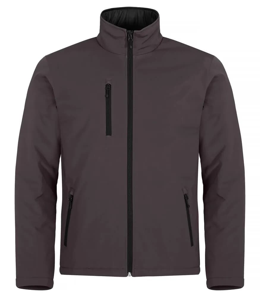 Padded Softshell Jacket - Dark Grey