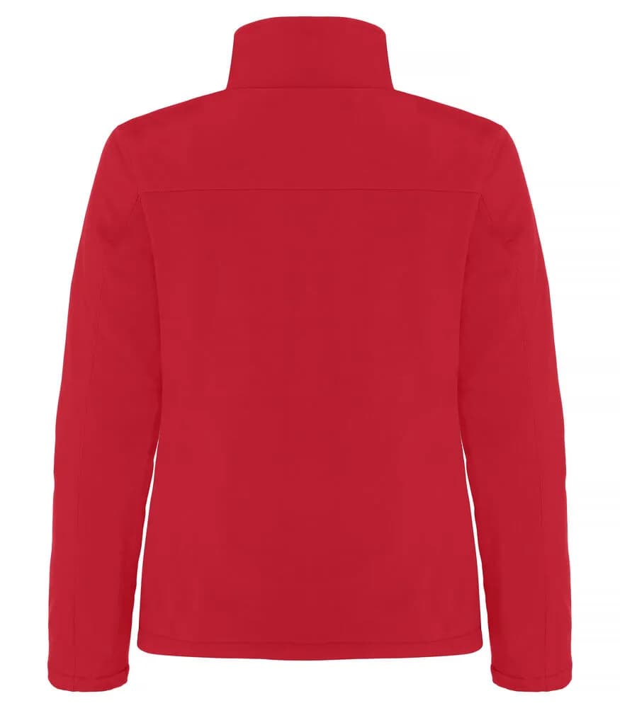 Padded Softshell Jacket Women - Red