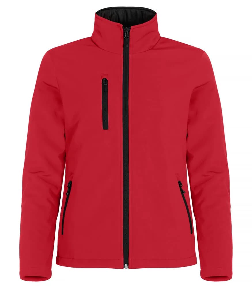 Padded Softshell Jacket Women - Red