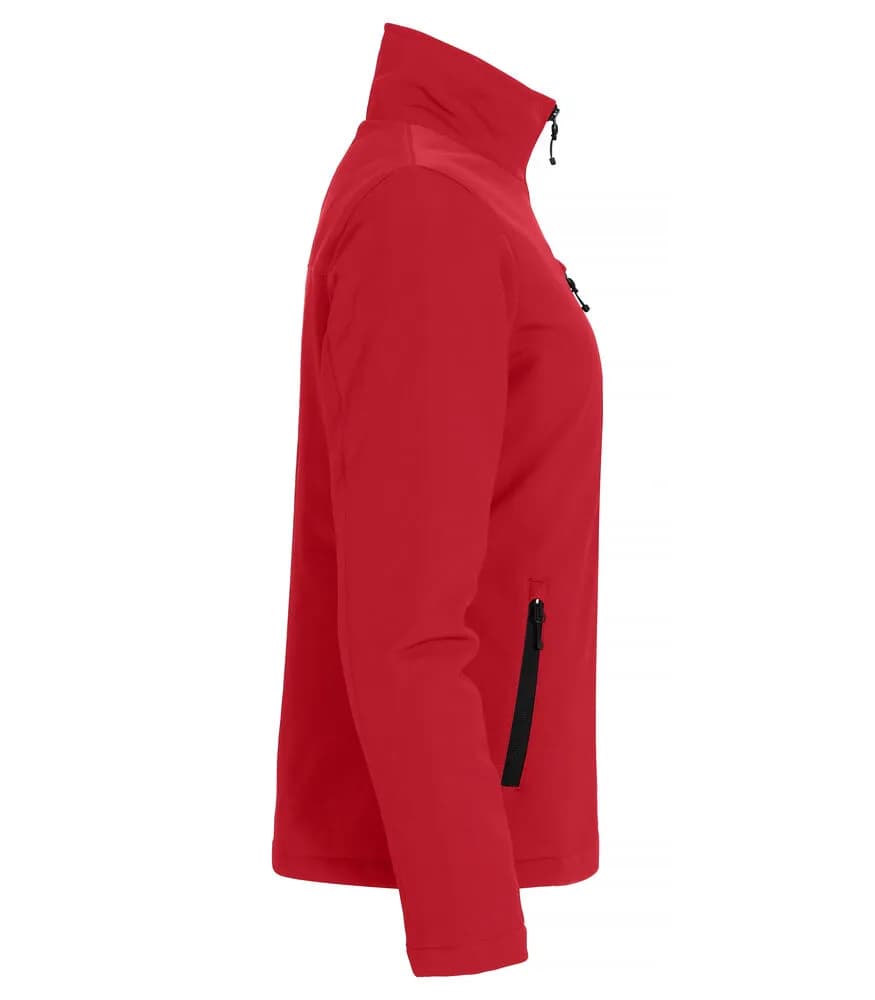 Padded Softshell Jacket Women - Red