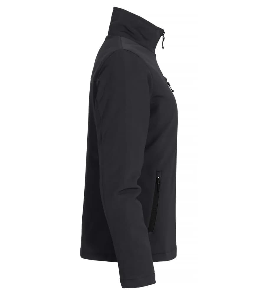 Padded Softshell Jacket Women - Black