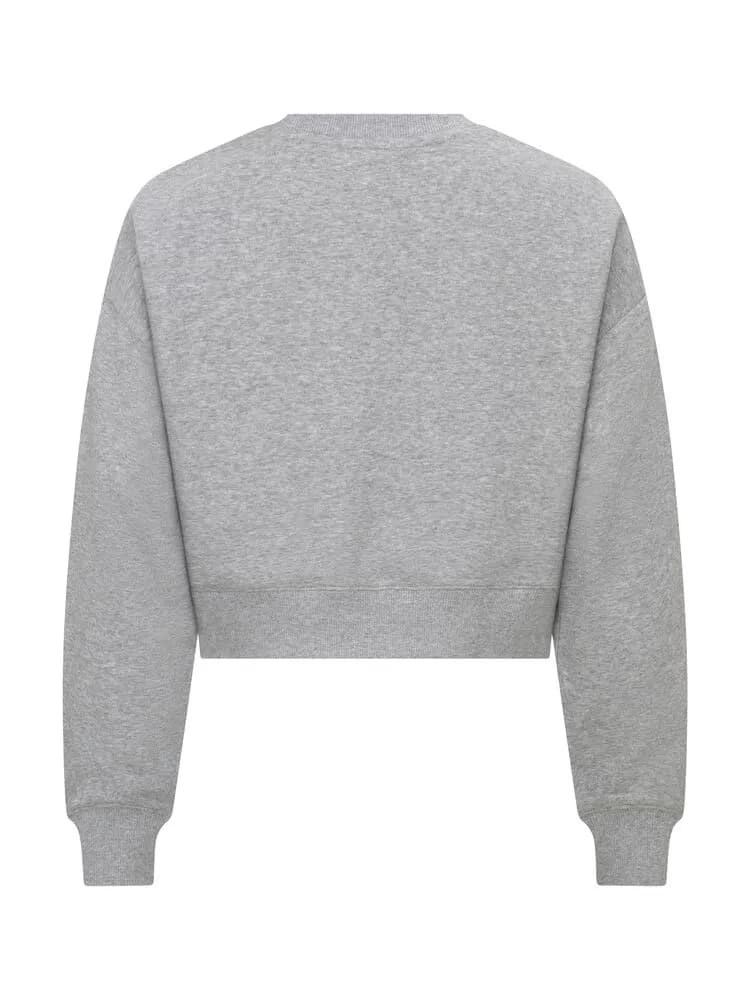 Miami Cropped - Grey Melange