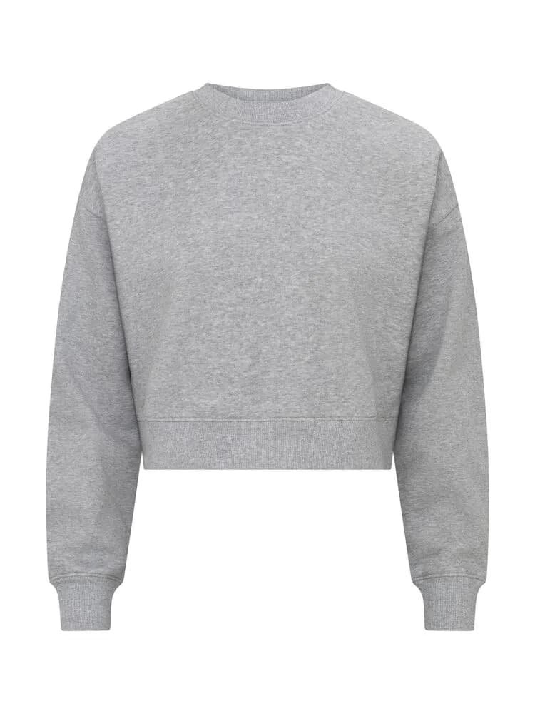 Miami Cropped - Grey Melange