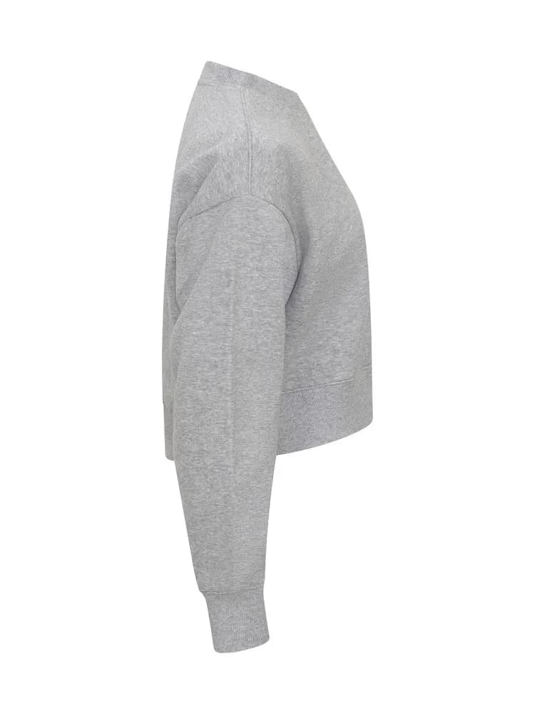 Miami Cropped - Grey Melange