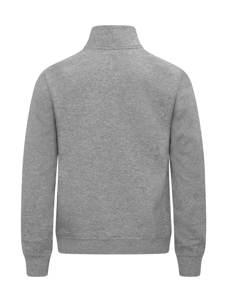 Miami Half Zip - Grey Melange