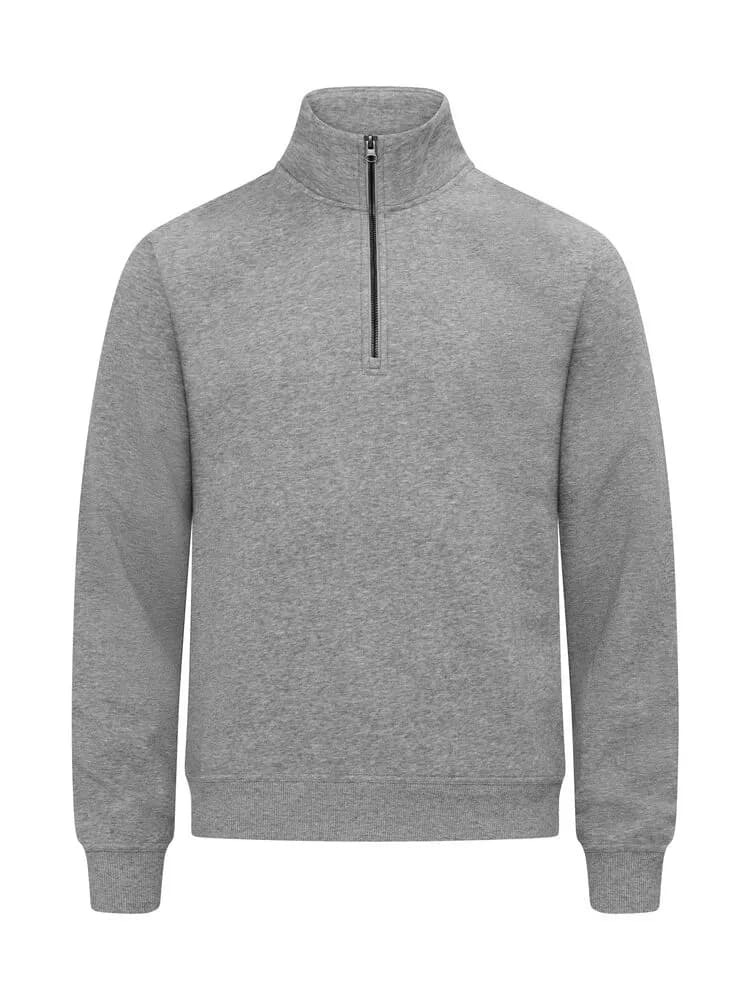 Miami Half Zip - Grey Melange