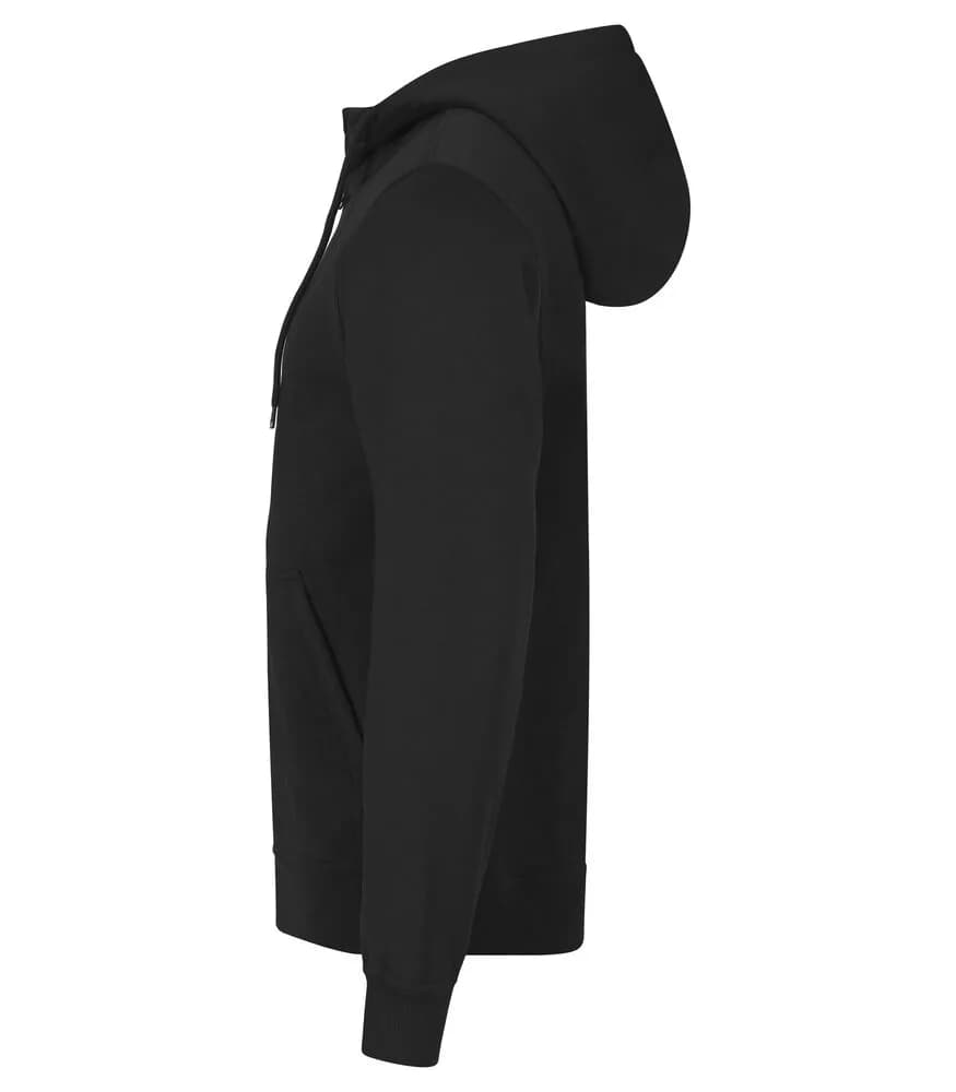 Miami Hoody Full Zip - Black